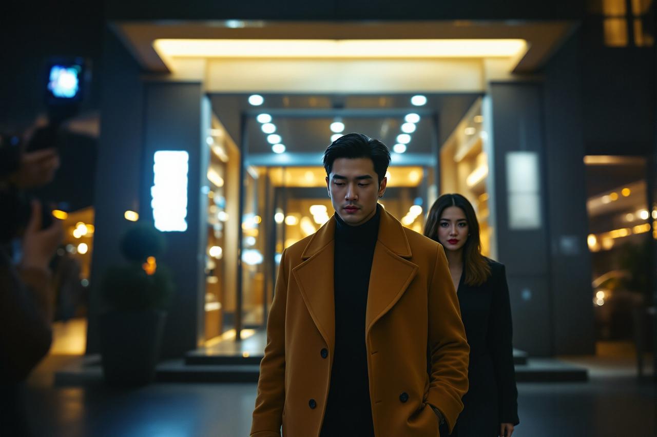海角吃瓜 - 某顶流男星深夜被拍与神秘女子同回公寓,工作室火速回应引热议